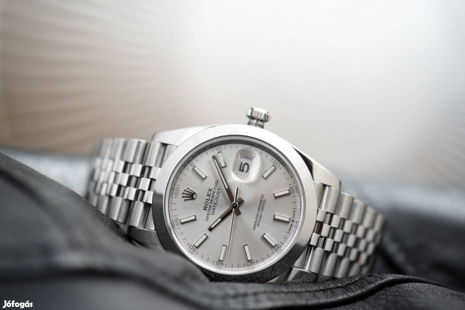 Rolex Datejust 41 jubilee Full SET, Gyári Gari