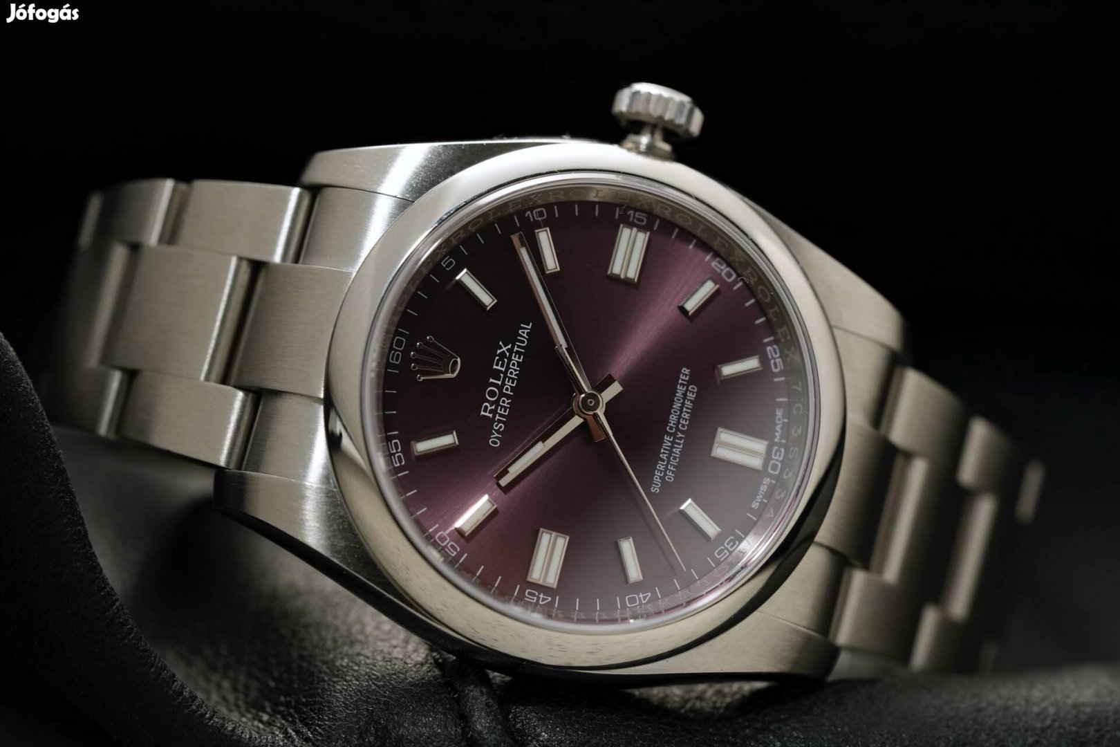 Rolex Oyster Perpetual 36 Grape dial Full SET