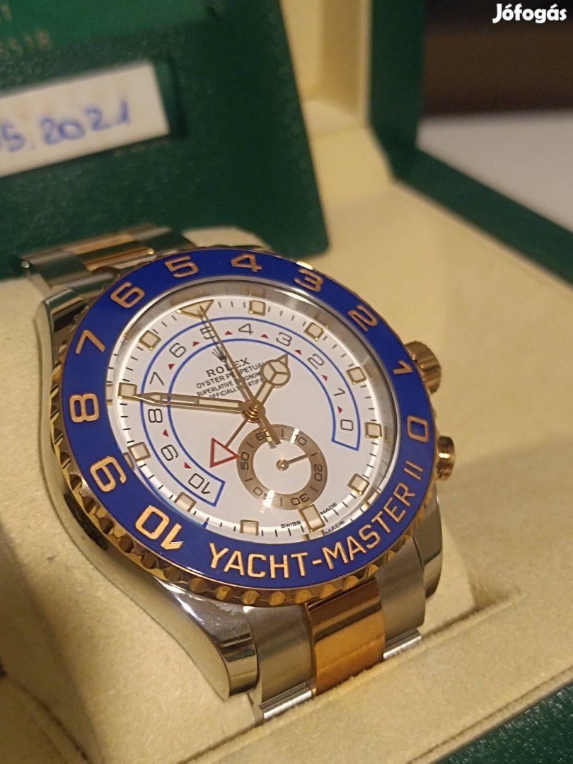 Rolex Yachtmaster2   44- mm arany-acel.Az óra új hordatlan!