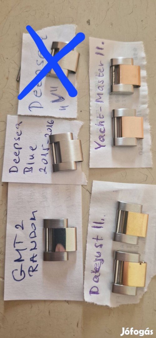 Rolex pótszem csatszem 