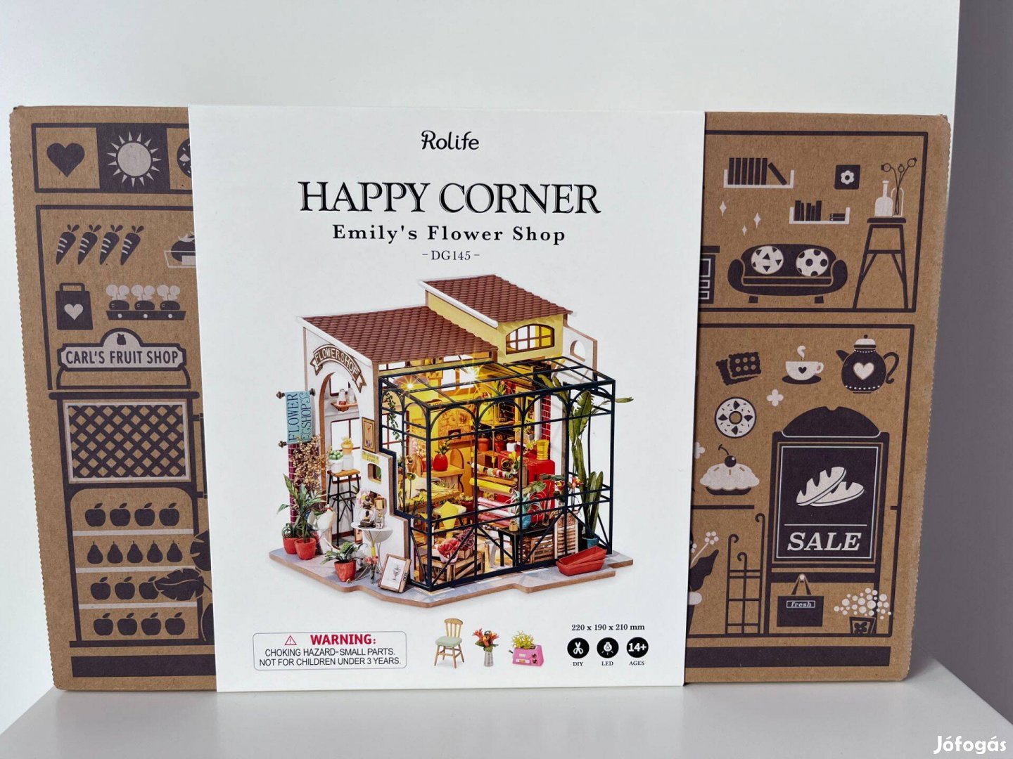 Rolife DG145 Emily virágboltja Miniatűr ház