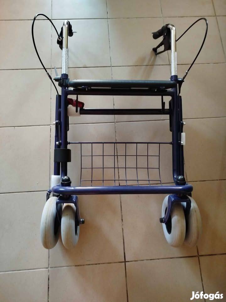 Rollátor új, kosárral