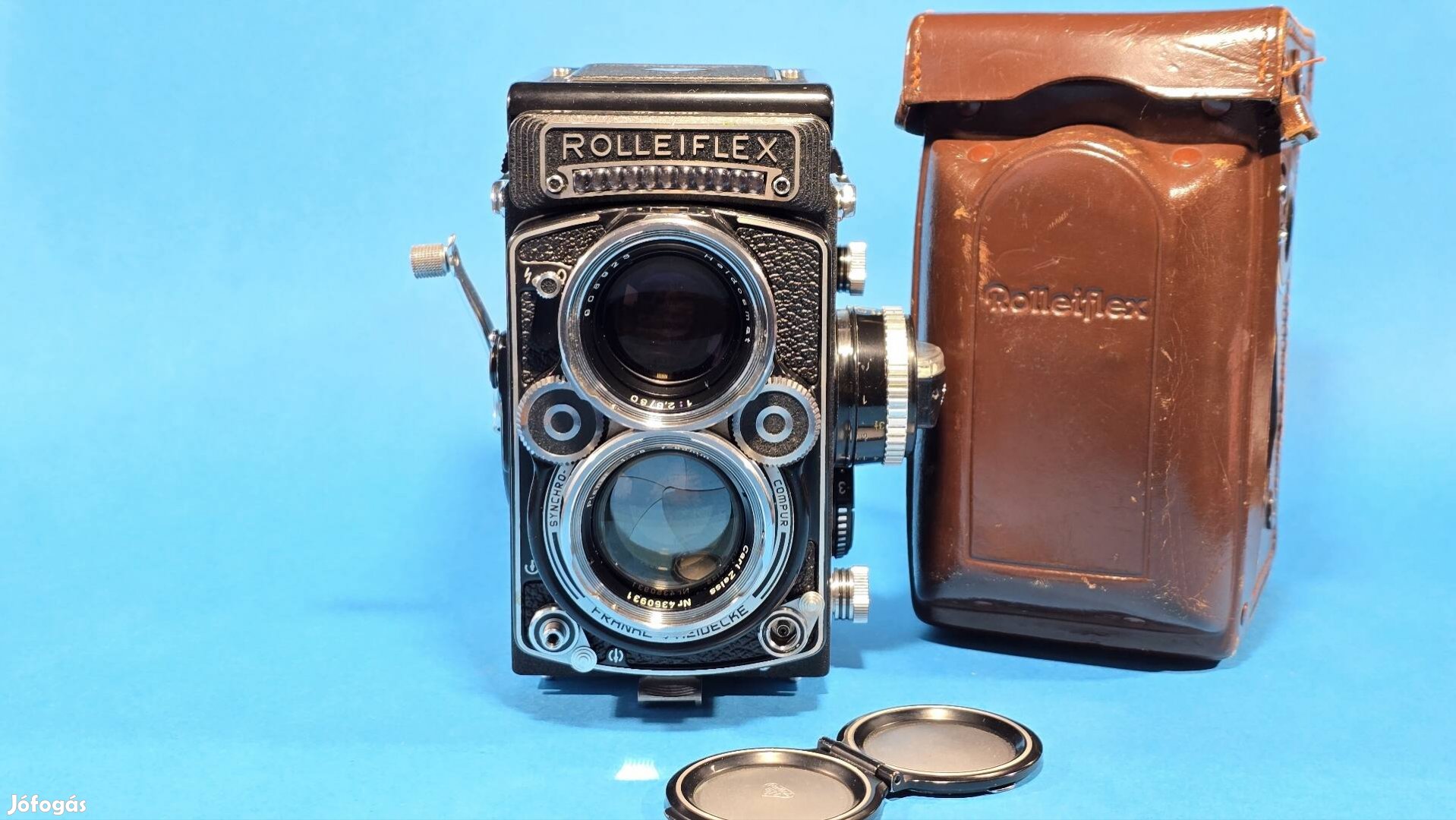 Rolleiflex 2.8f planar 6x6 fényképezőgép 