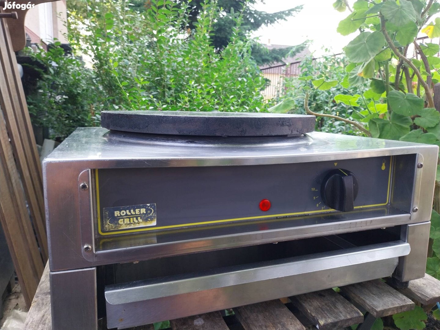 Roller grill oriás palacsinta rostlap sütő büfé kellék