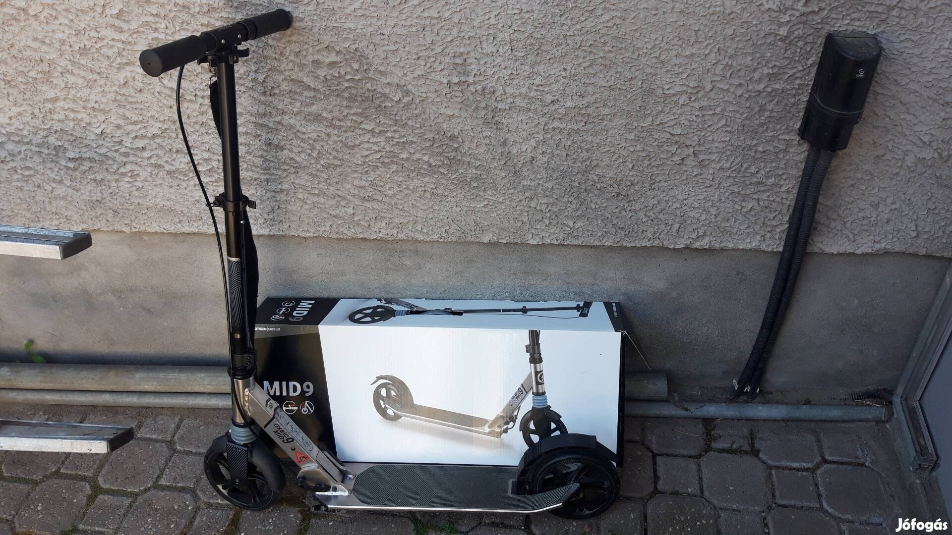 Roller összecsukható fékes ,oldaltámaszos új dobozában