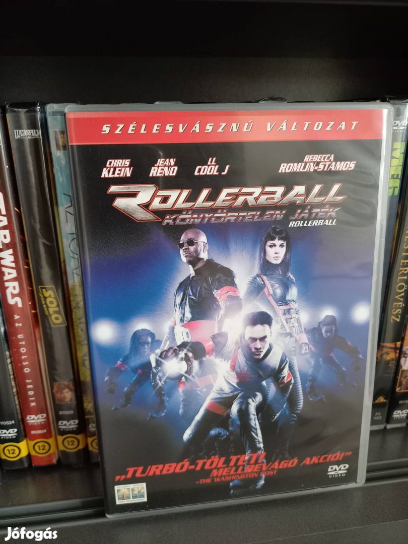 Rollerball könyörtelen játék DVD film 