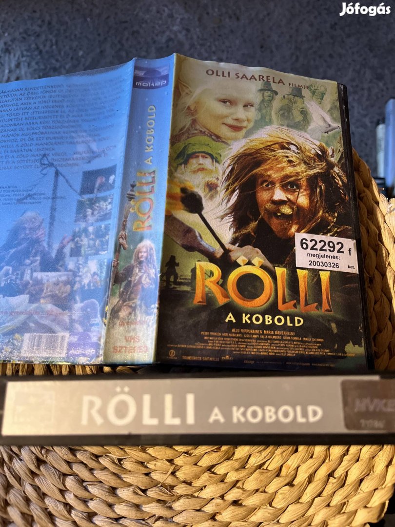 Rölli a kobold vhs