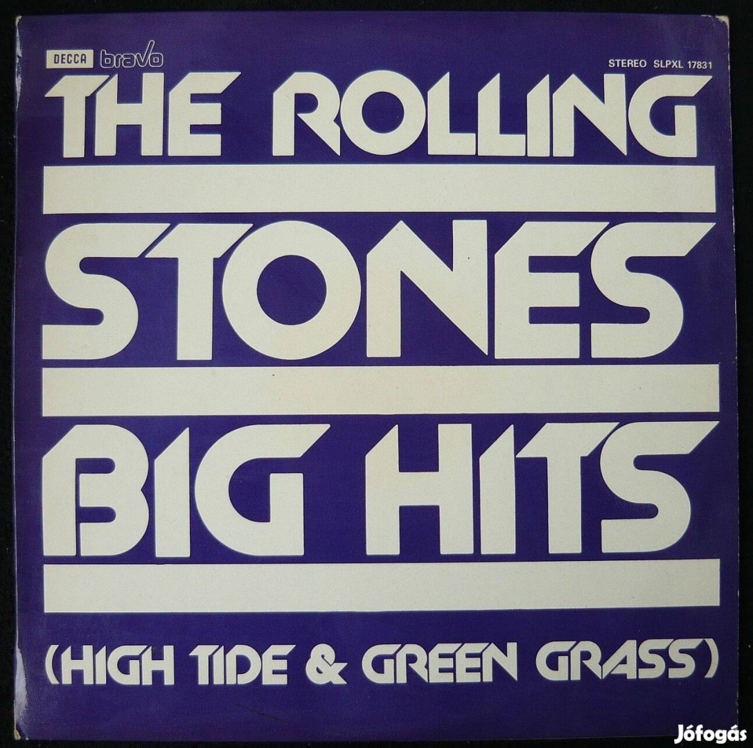 Rolling Stones LP-k: Big Hits / Rolled Gold (együtt a kettő olcsóbb!)