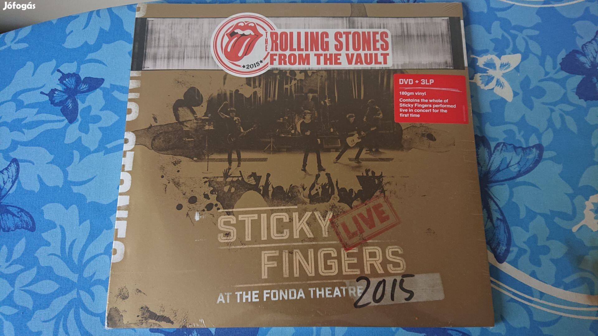 Rolling Stones Sticky fingers 2015 élő koncert 1 dvd lemez