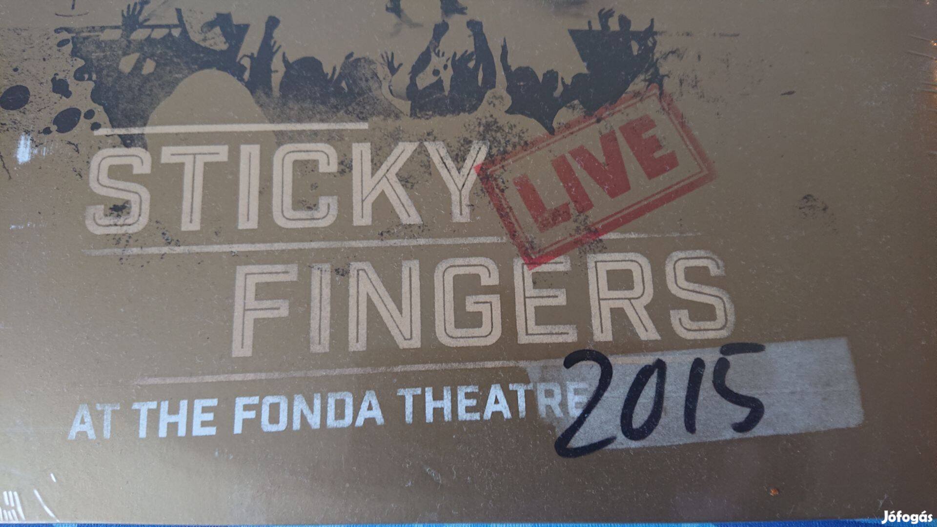 Rolling Stones Sticky fingers 2015 élő koncert 1 dvd lemez