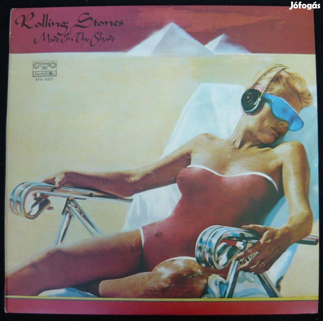 Rolling Stones: Made in The Shade (bolgár nyomású válogatás LP)