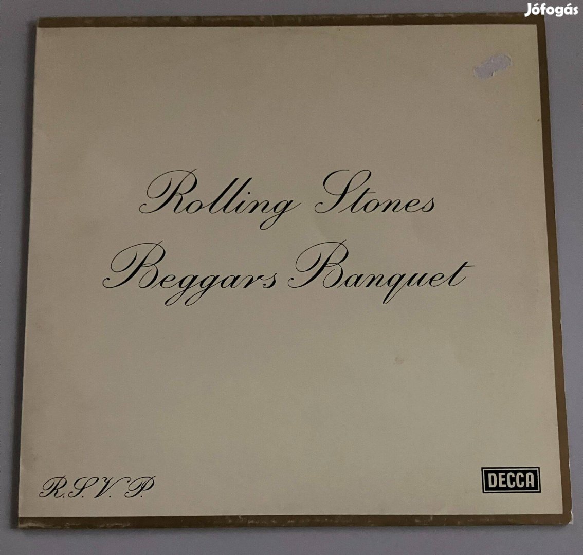 Rolling Stones - Beggars Banquet (német, 1982, Decca)