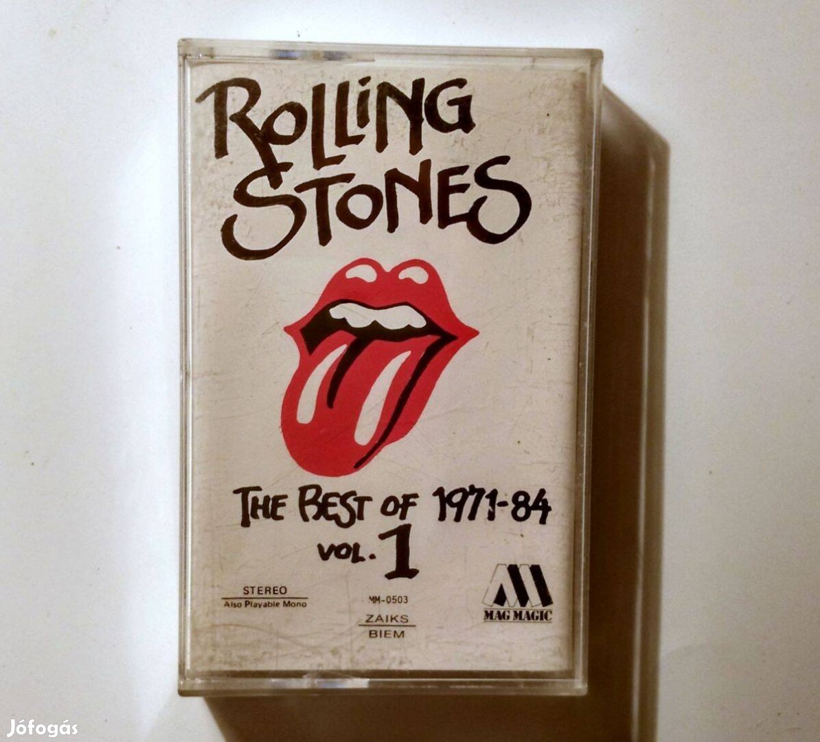 Rolling Stones - The Best Of 1971-84 (Vol.1) kazetta (teszteletlen)