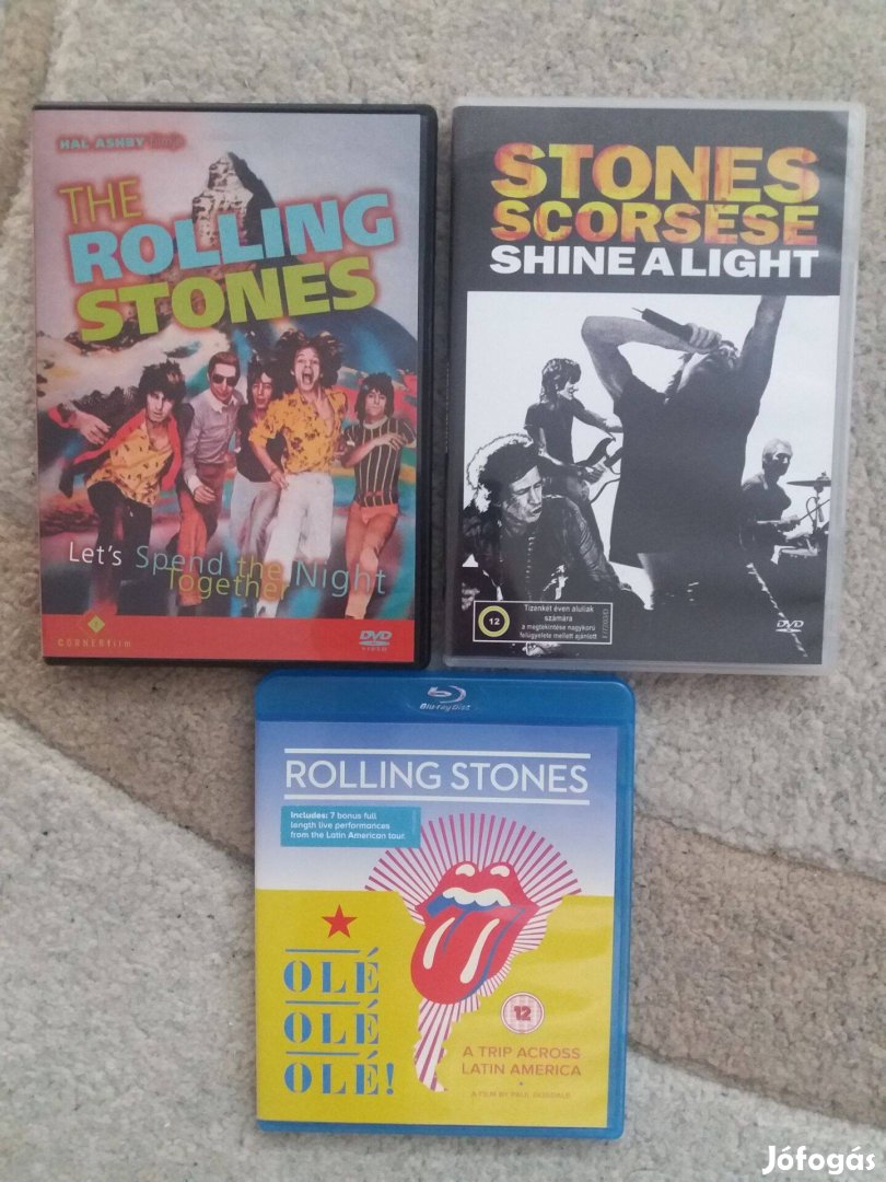 Rolling Stones filmek (2 DVD + 1 BD)