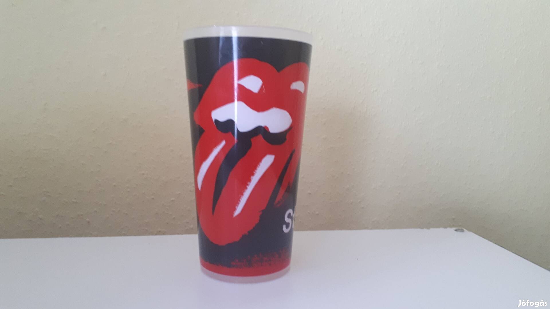 Rolling Stones műanyag pohár