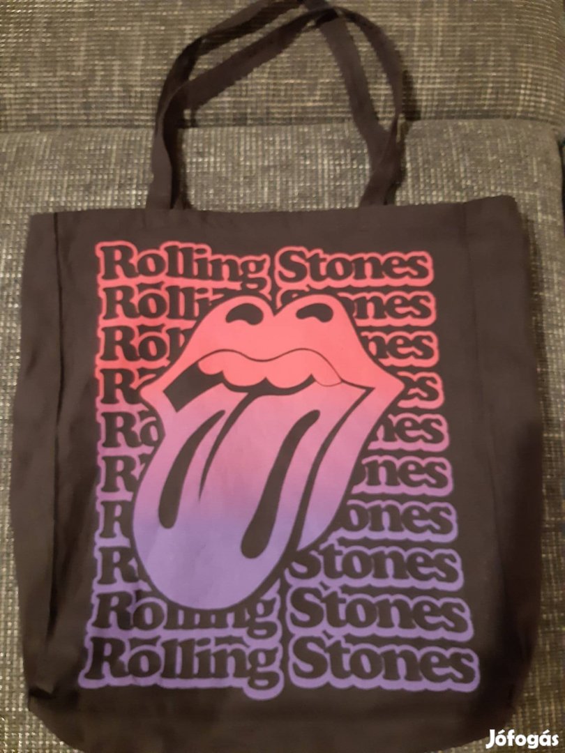 Rolling Stones vászon táska szatyor