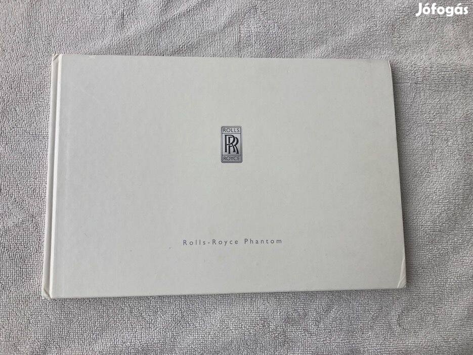 Rolls-Royce Phantom prospektus, Rolls Royce katalógus