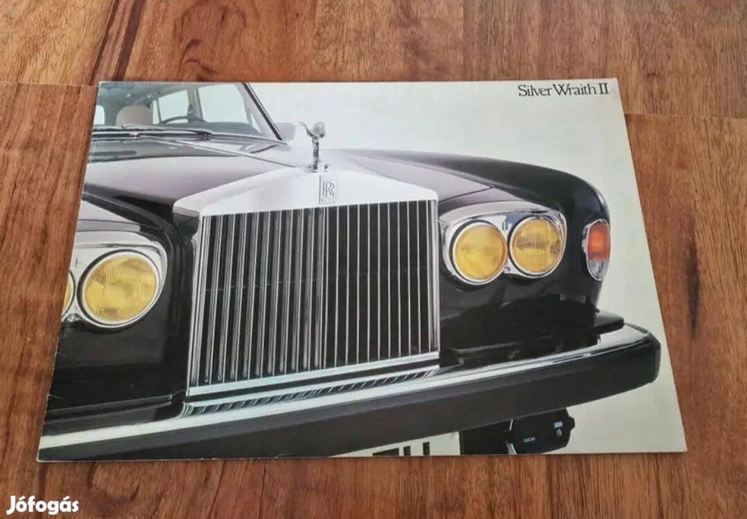 Rolls-Royce Silver Wraith II Prospektus 1977