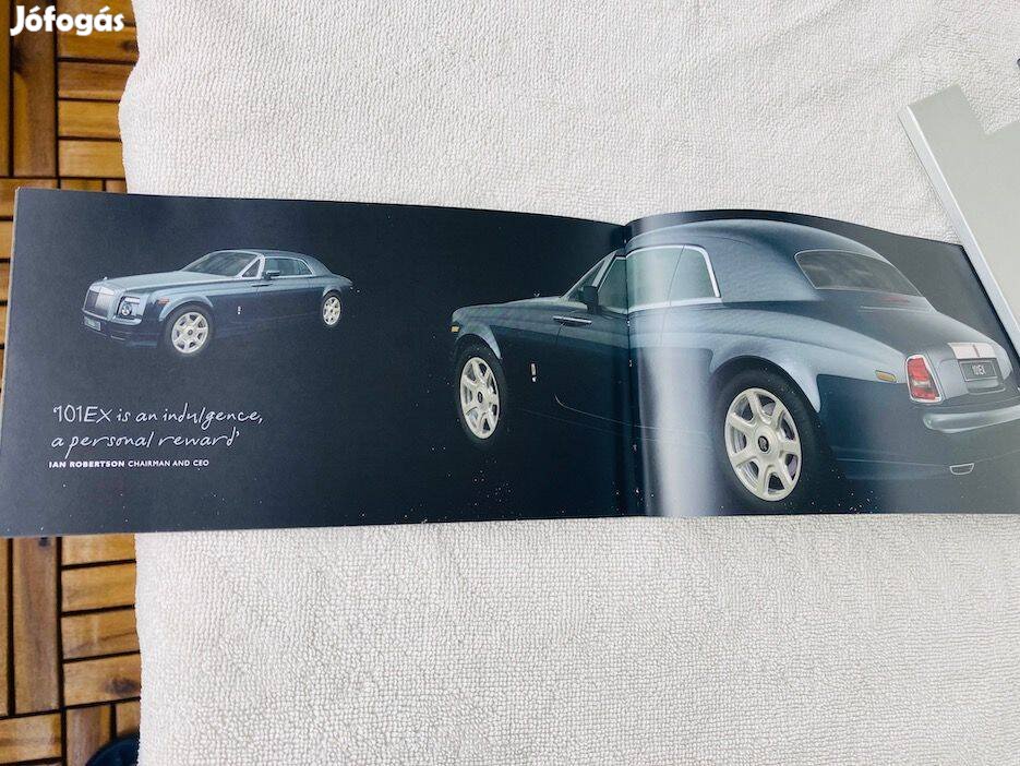 Rolls-Royce Wraith prospektus, Rolls Royce katalógus