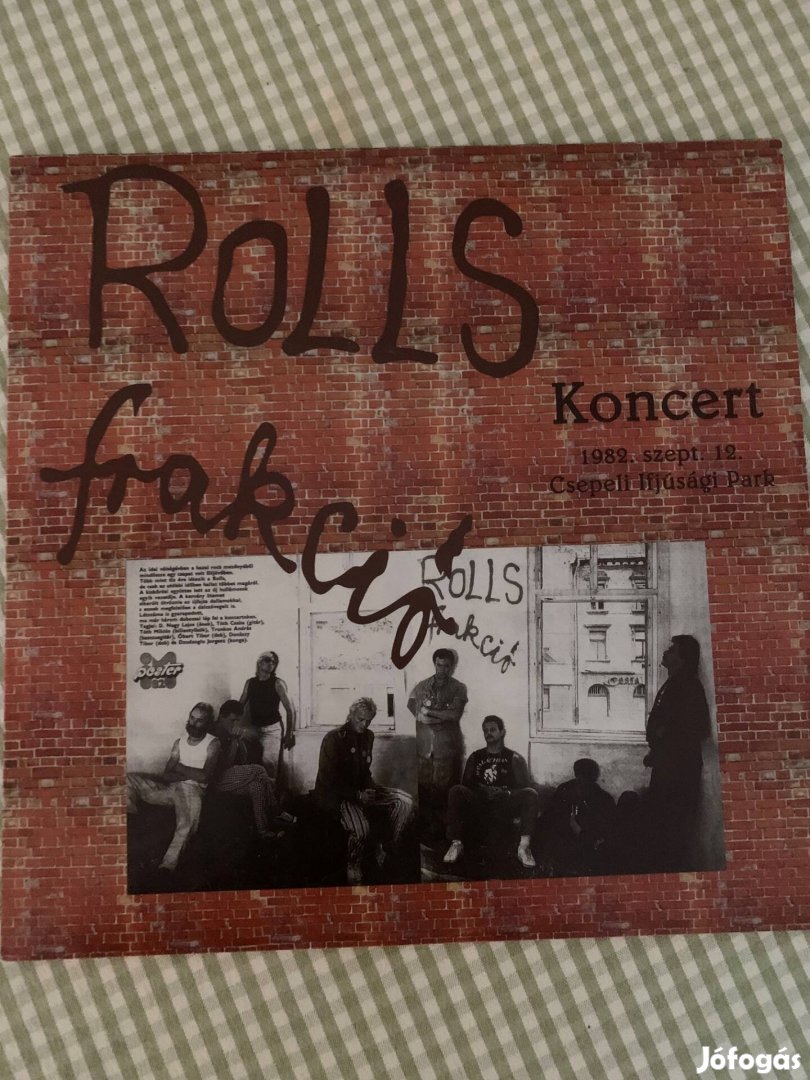 Rolls frakció - Koncert bakelit vinyl