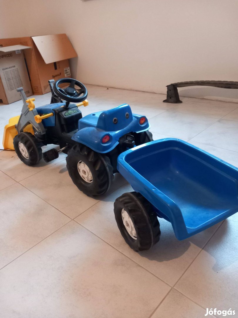 Rolly Toys gyerek traktor