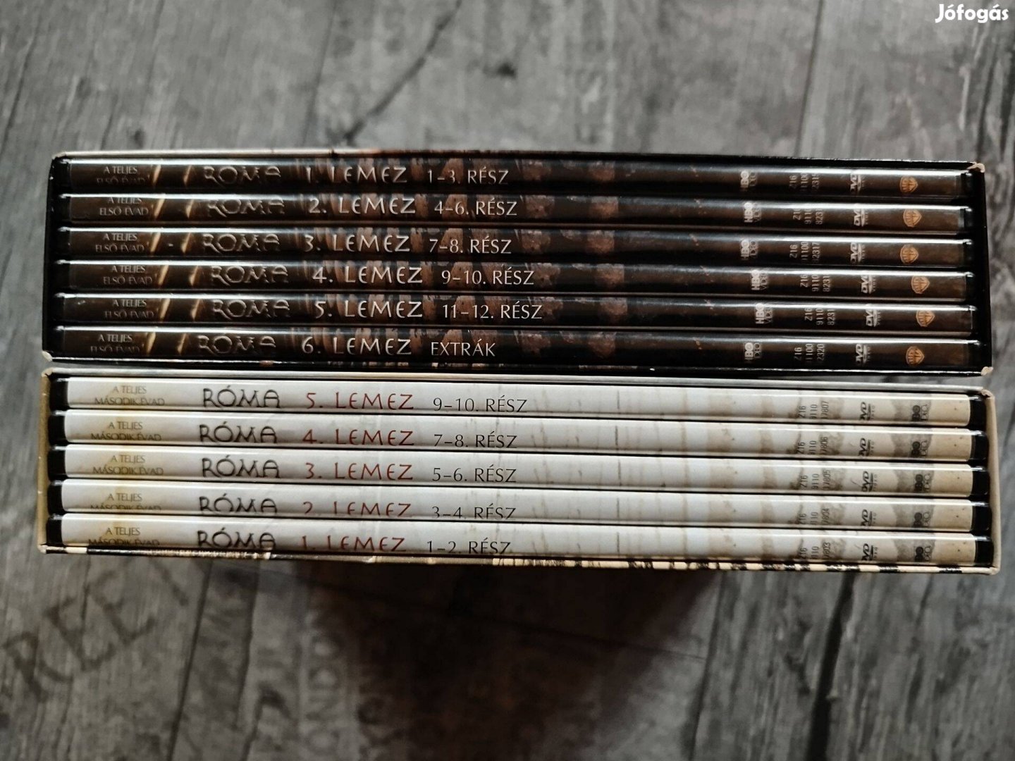 Róma dvd 1-2 éved
