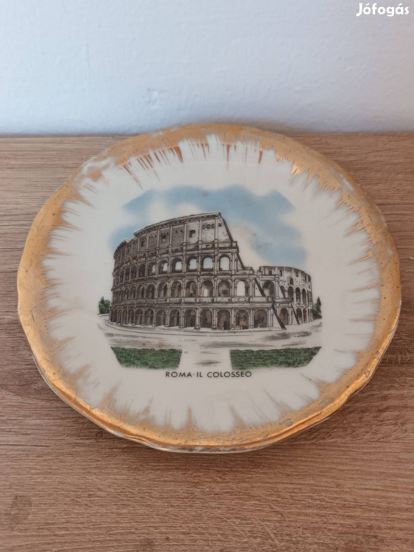 Római Colosseum porcelán tányér