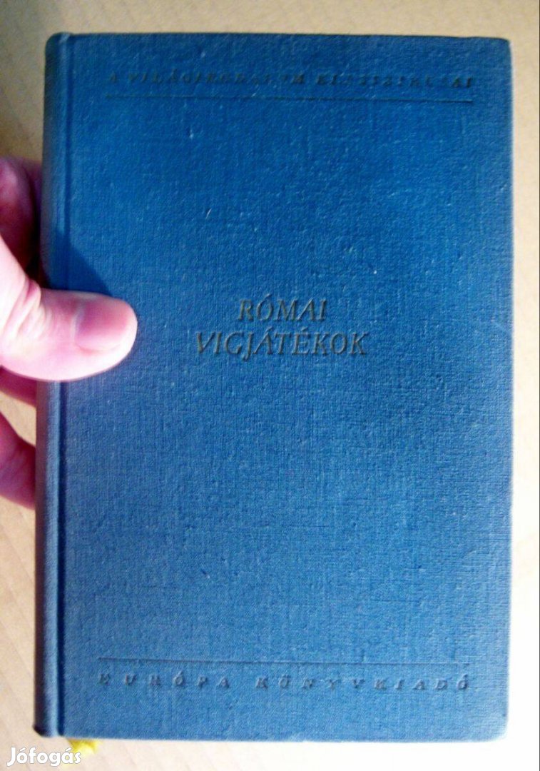 Római Vígjátékok (Plautus-Terentius) 1961 (8kép+tartalom)