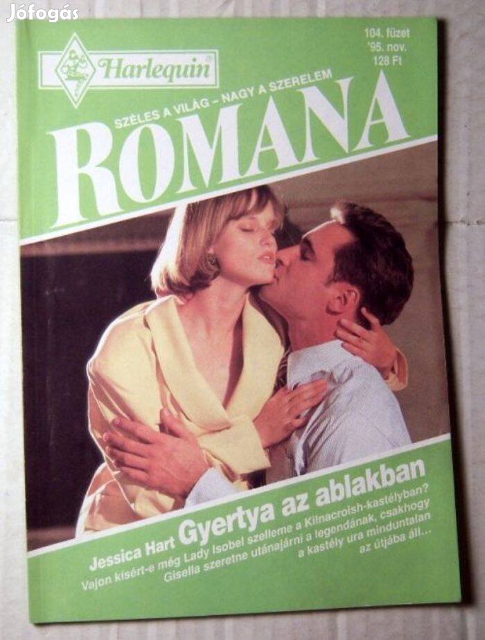 Romana 104. Gyertya az Ablakban (Jessica Hart) 1995 (romantikus)