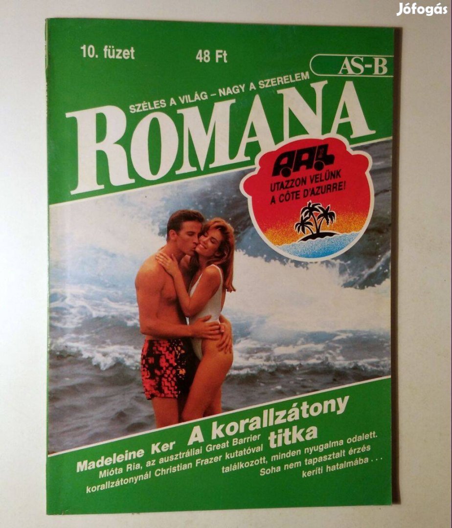 Romana 10. A Korallzátony Titka (Madeleine Ker) Ver.2 (6kép+tartalom)