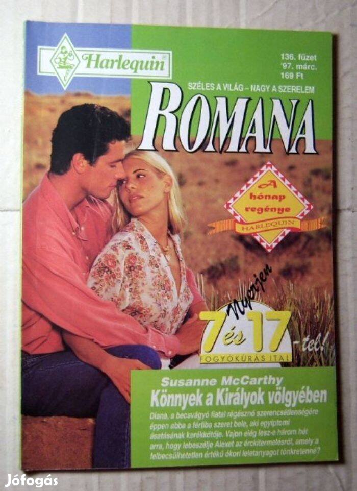 Romana 136. Könnyek a Királyok Völgyében (Susanne Mccarthy) 1997