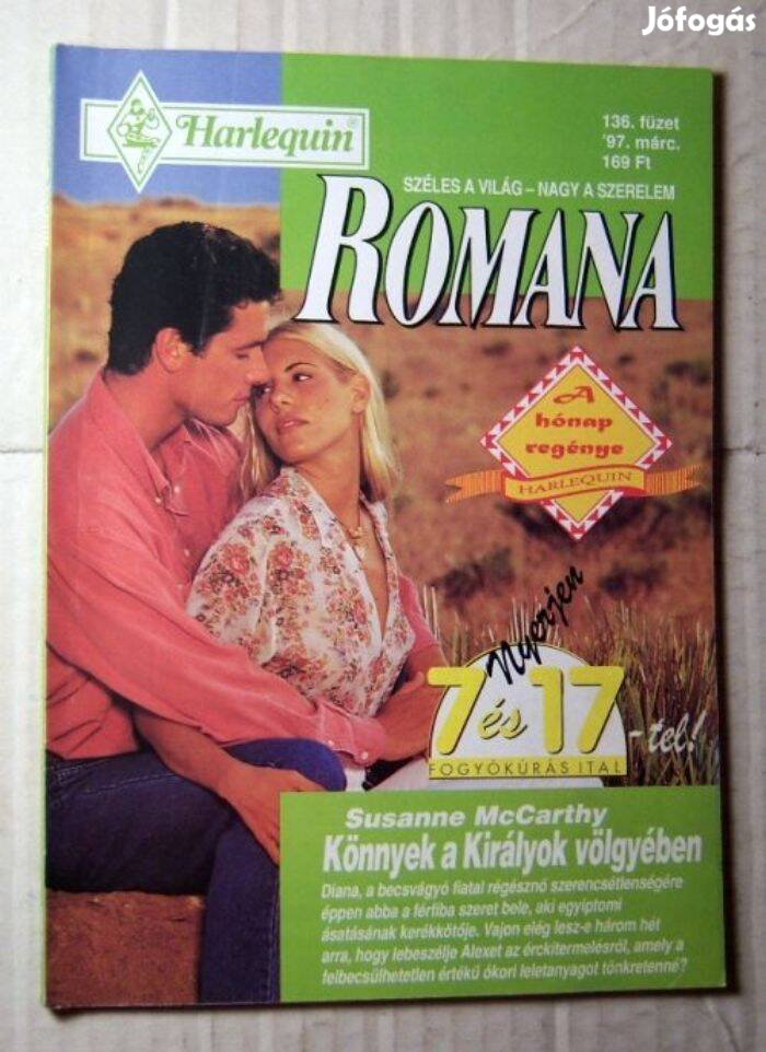 Romana 136. Könnyek a Királyok Völgyében (Susanne Mccarthy) 1997