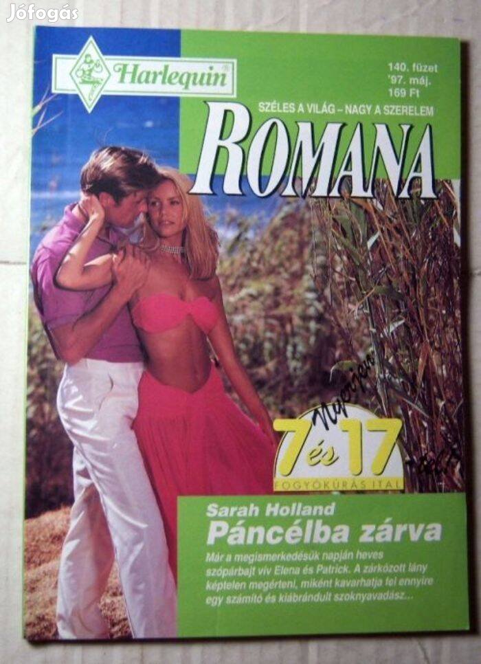 Romana 140. Páncélba Zárva (Sarah Holland) 1997 (romantikus)