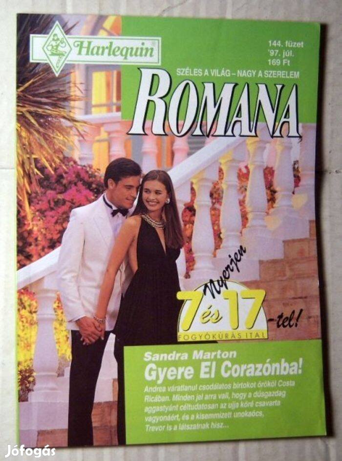 Romana 144. Gyere El Corazónba (Sandra Marton) 1997 (romantikus)