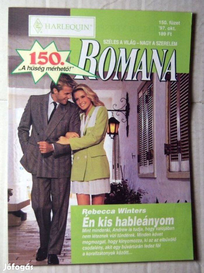 Romana 150. Én Kis Hableányom (Rebecca Winters) 1997 (romantikus)