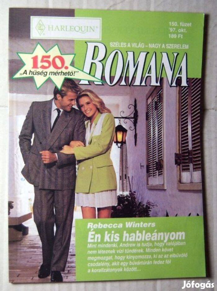 Romana 150. Én Kis Hableányom (Rebecca Winters) 1997 (romantikus)