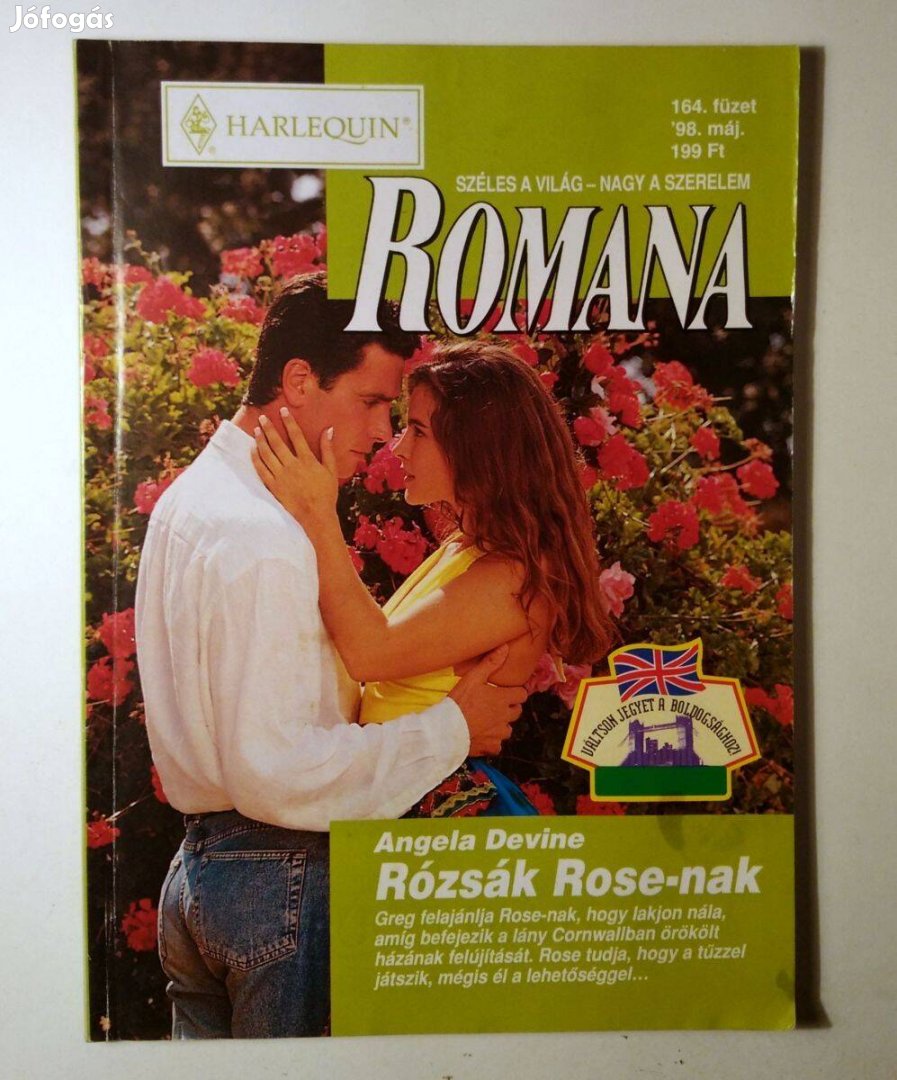 Romana 164. Rózsák Rose-nak (Angela Devine) 1998 (6kép+tartalom)