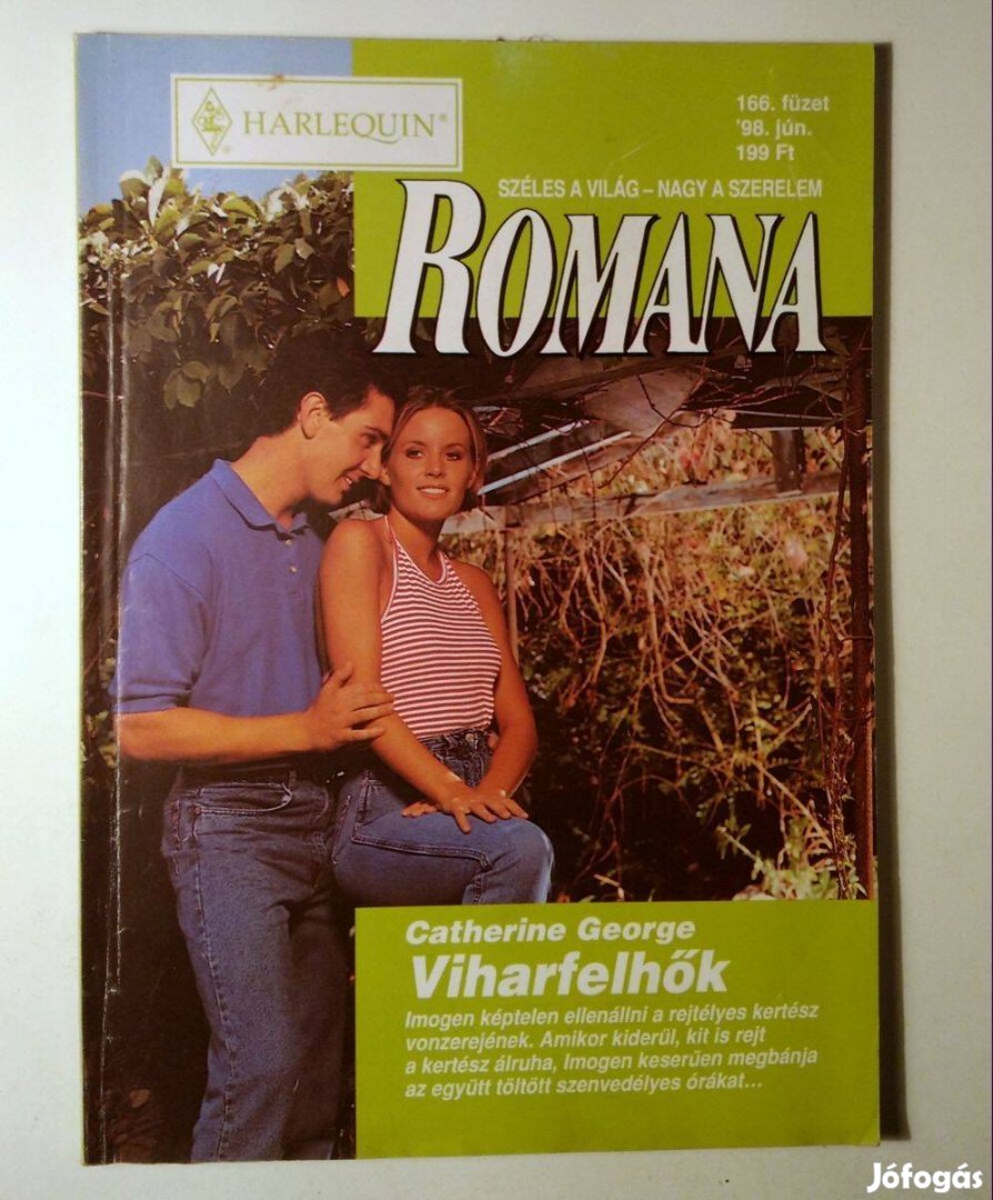 Romana 166. Viharfelhők (Catherine George) 1998 (6kép+tartalom)