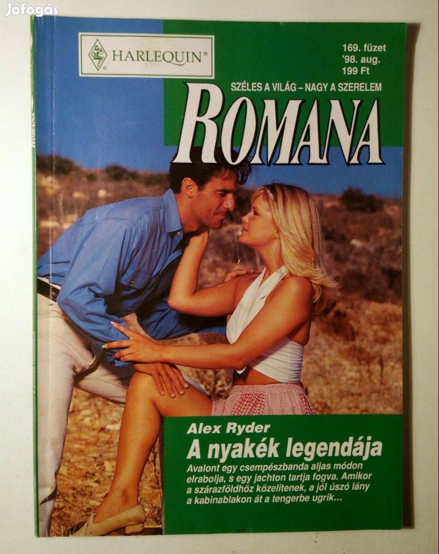 Romana 169. A Nyakék Legendája (Alex Ryder) 1998 (6kép+tartalom)