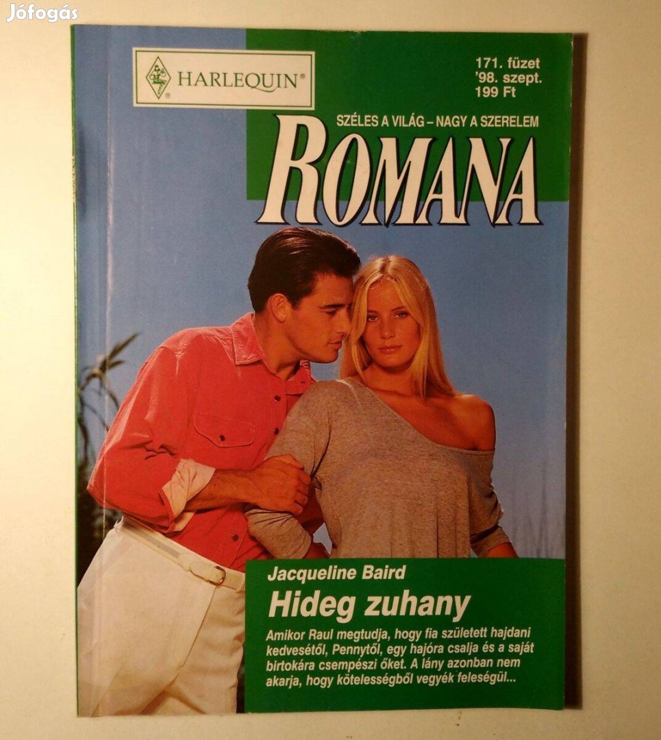 Romana 171. Hideg Zuhany (Jacqueline Baird) 1998 (6kép+tartalom)