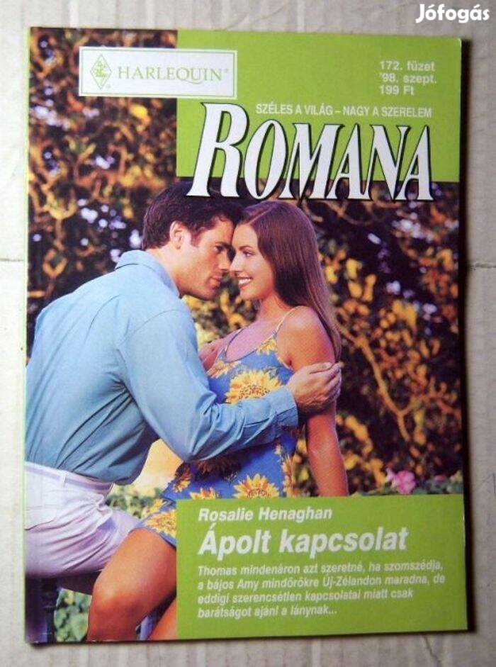 Romana 172. Ápolt Kapcsolat (Rosalie Henaghan) 1998 (romantikus)