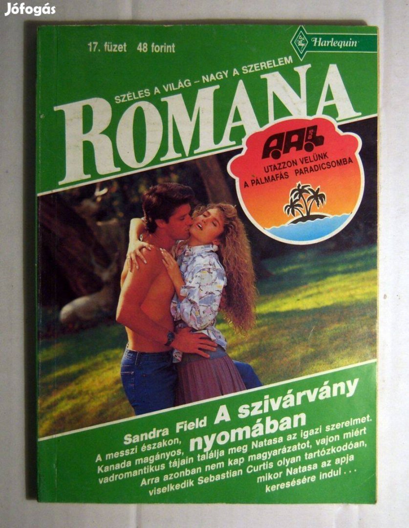 Romana 17. A Szivárvány Nyomában (Sandra Field) 1990 (2kép+tartalom)