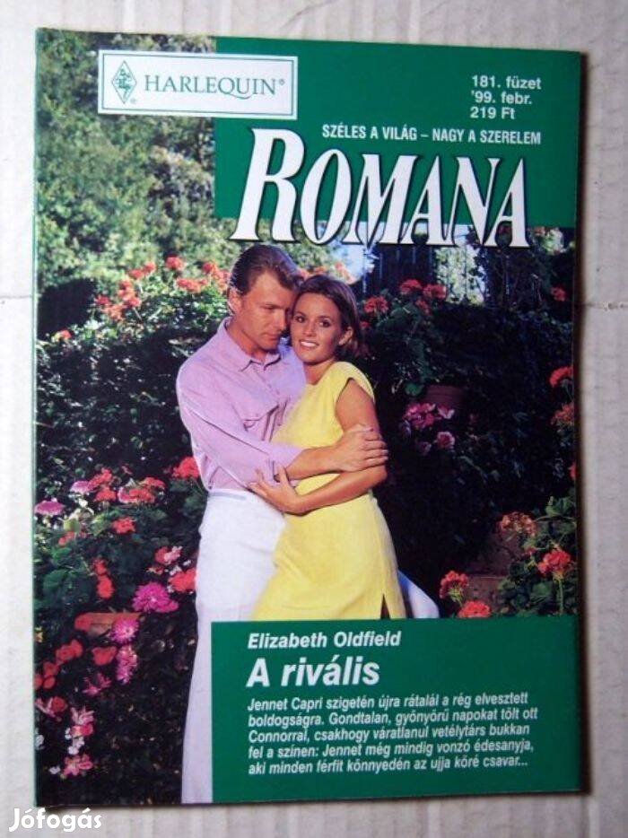 Romana 181. A Rivális (Elizabeth Oldfield) 1999 (romantikus)