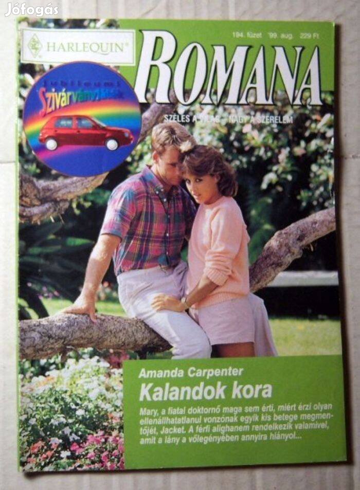 Romana 194. Kalandok Kora (Amanda Carpenter) 1999 (romantikus)