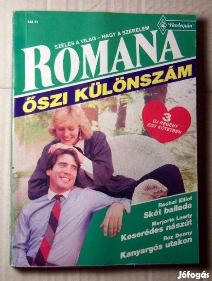 Romana 1992/4 Őszi Különszám (2kép+tartalom)