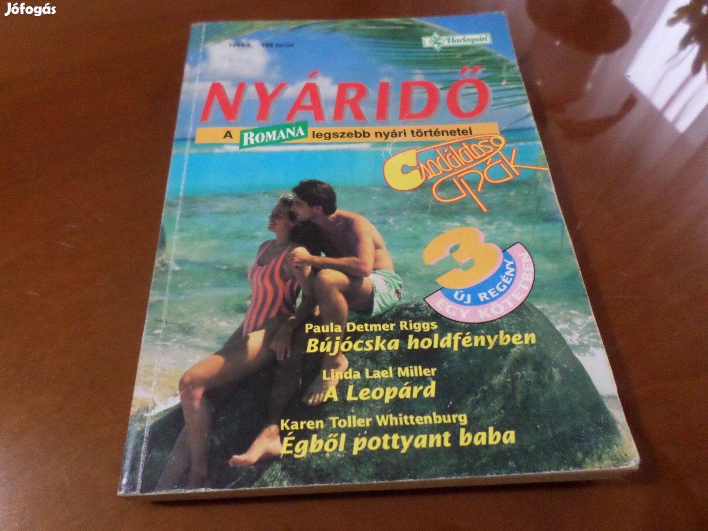 Romana 1994/3.Bújócska a holdfényben 3 regény egy kötetben Romantikus