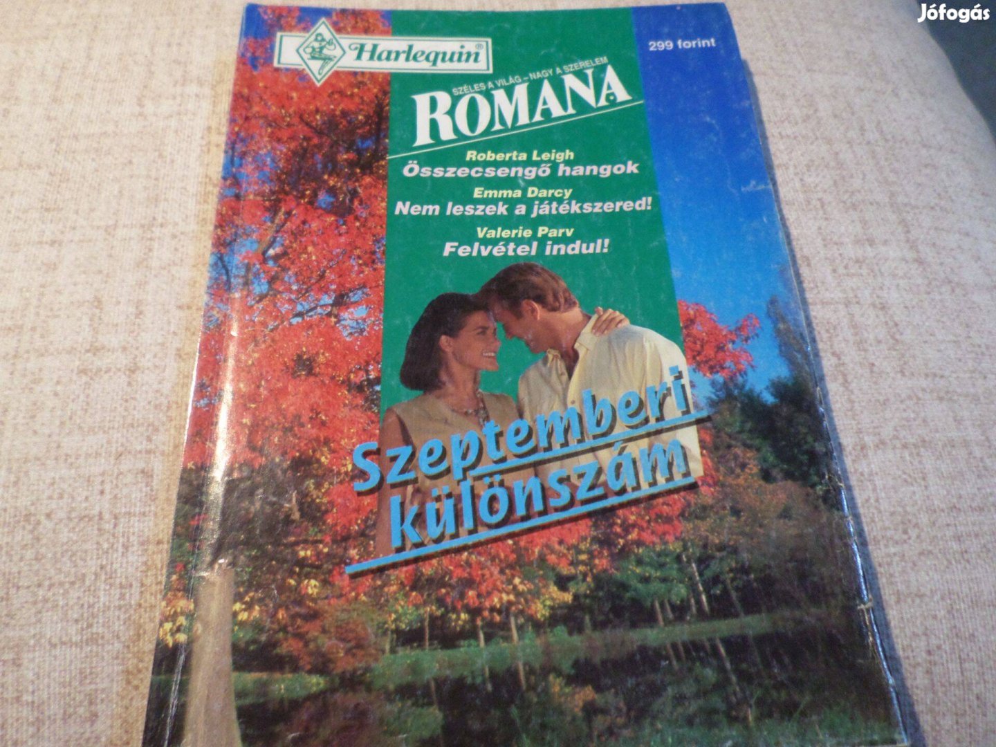 Romana 1995/6 Összecsengő hangok 3 regény egy kötetben Romantikus