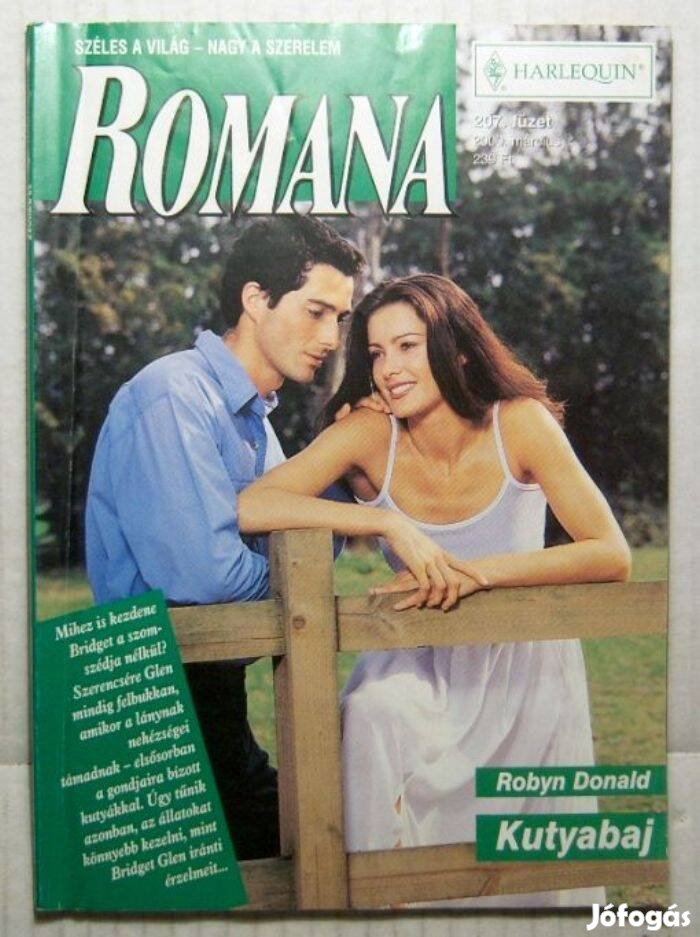 Romana 207. Kutyabaj (Robyn Donald) 2000 (2kép+tartalom)