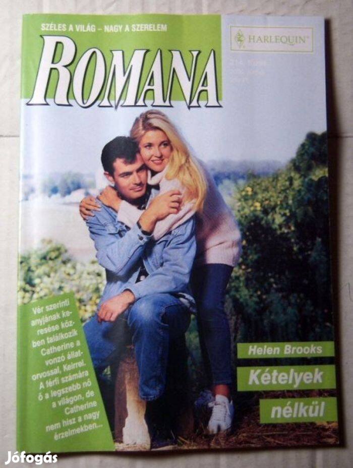 Romana 214. Kételyek Nélkül (Helen Brooks) 2000 (romantikus)