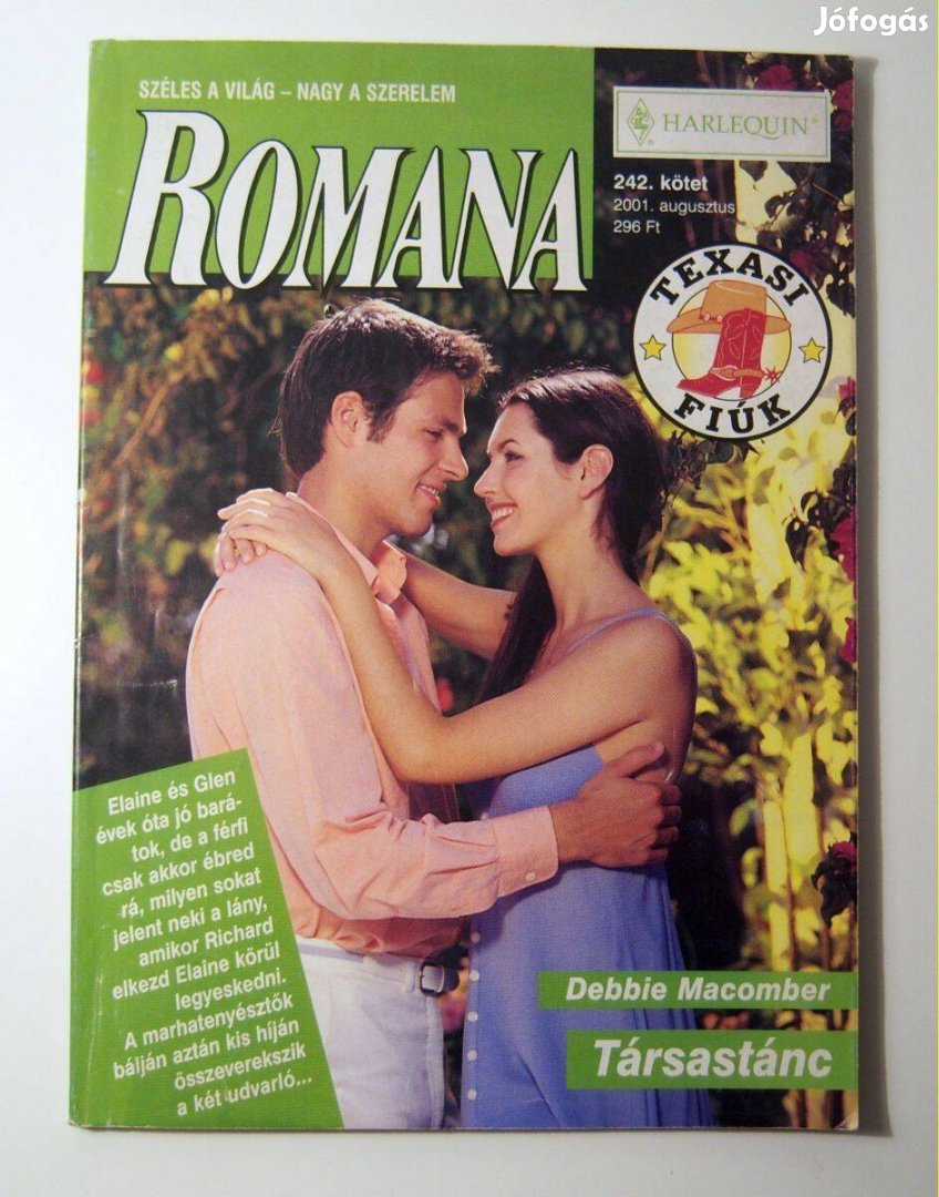 Romana 242 Társastánc (Debbie Macomber) 2001 (2kép+tartalom)